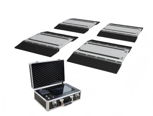 Indicator with weighing pads